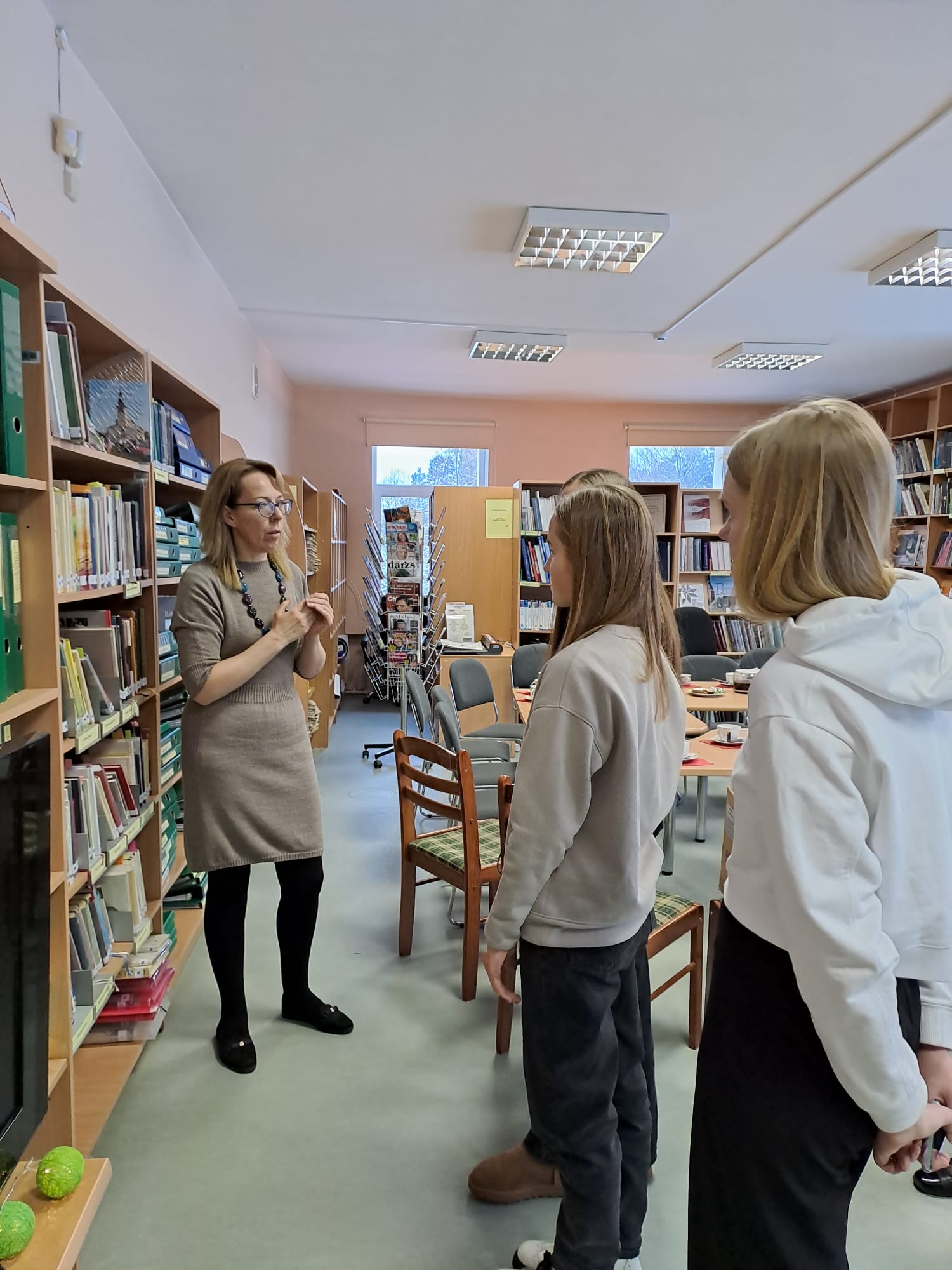 Ikšķiles bibliotēkā