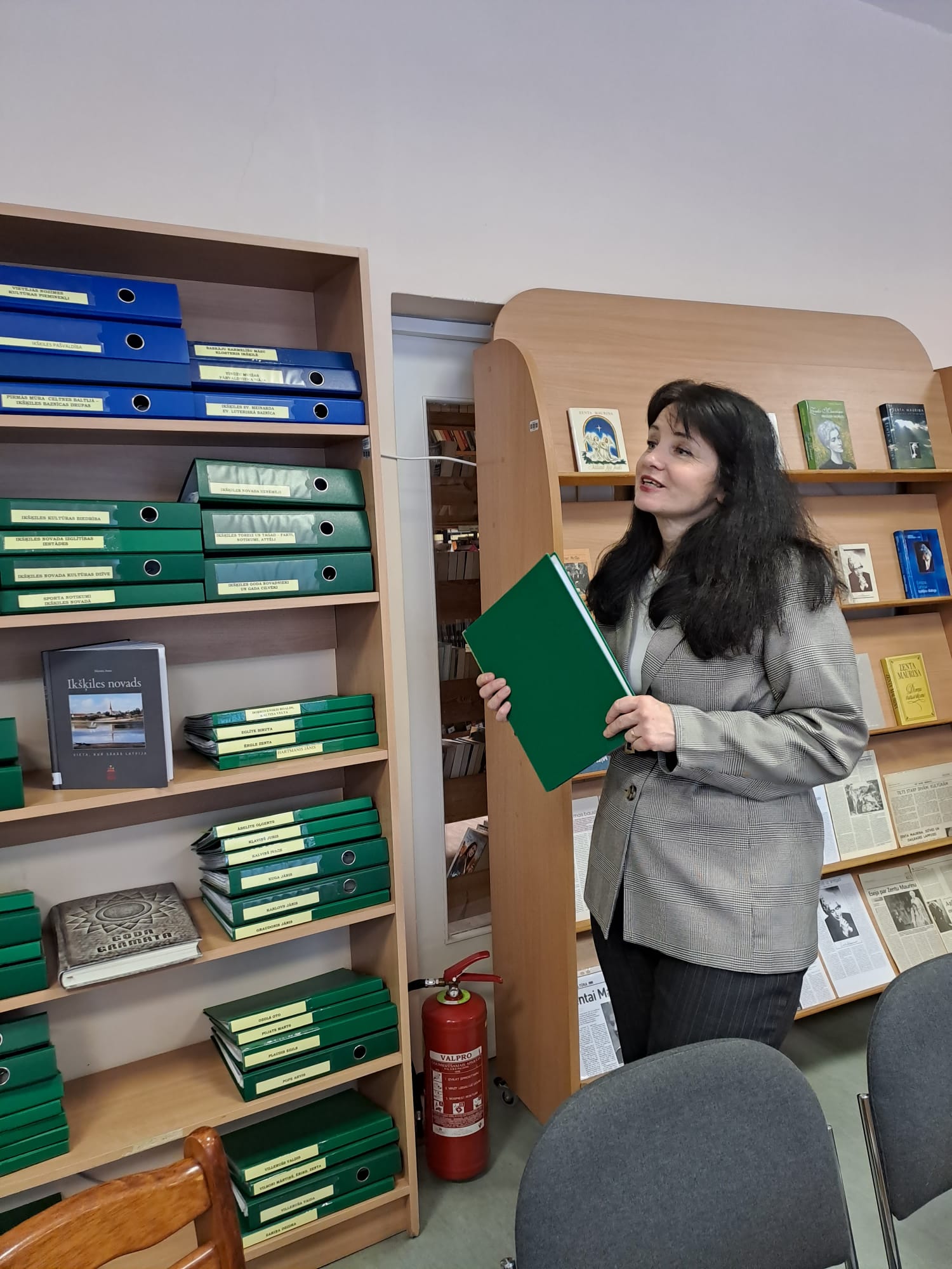 Ikšķiles bibliotēkā
