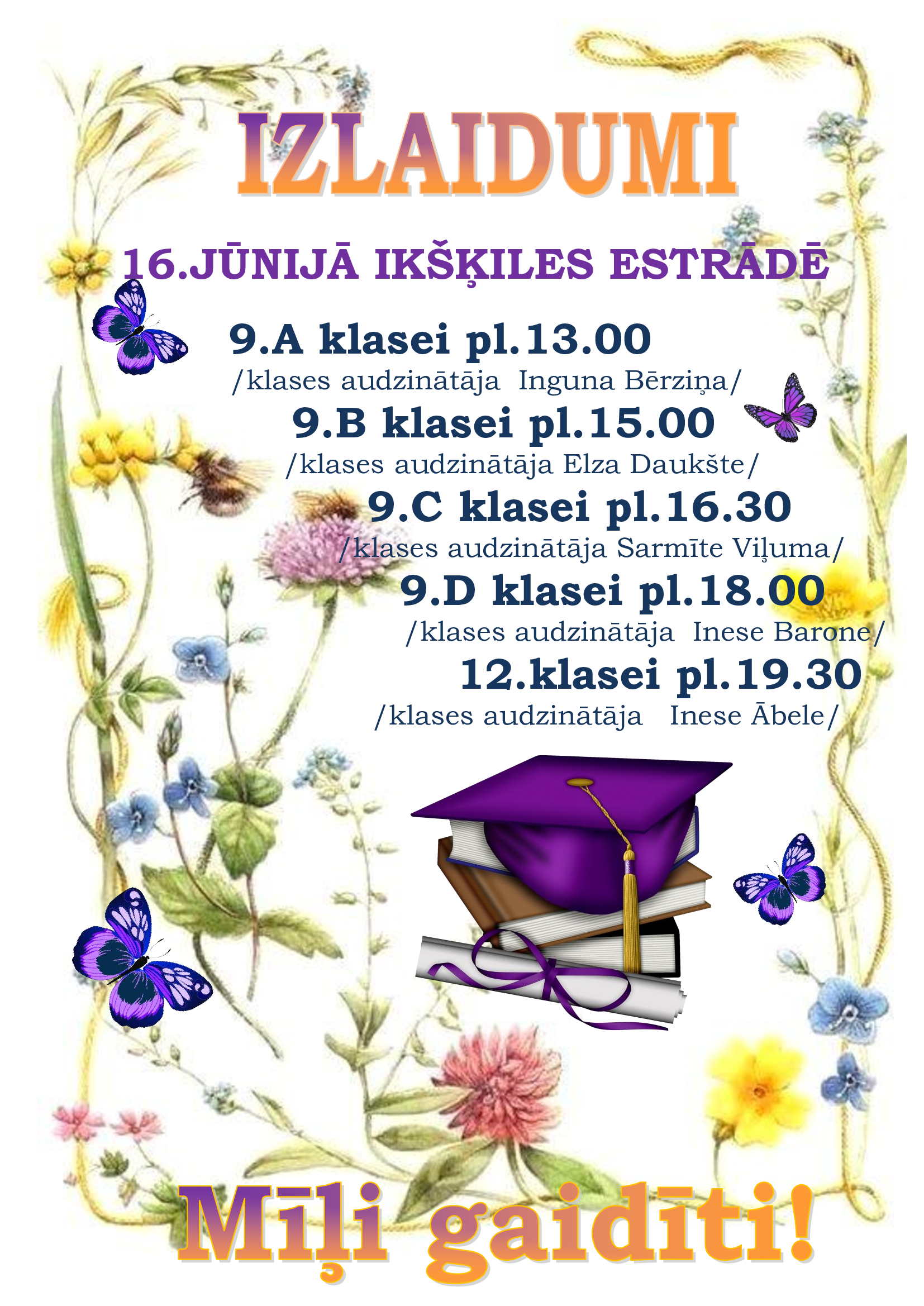 Izlaidumi 16.jūnijā