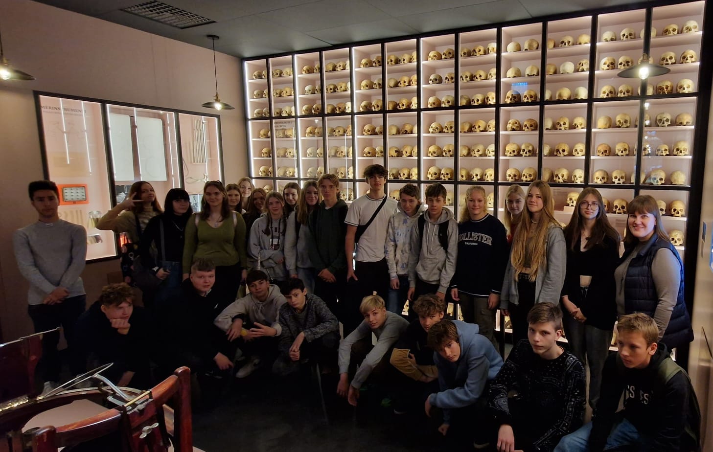 9.c klase ekskursijā
