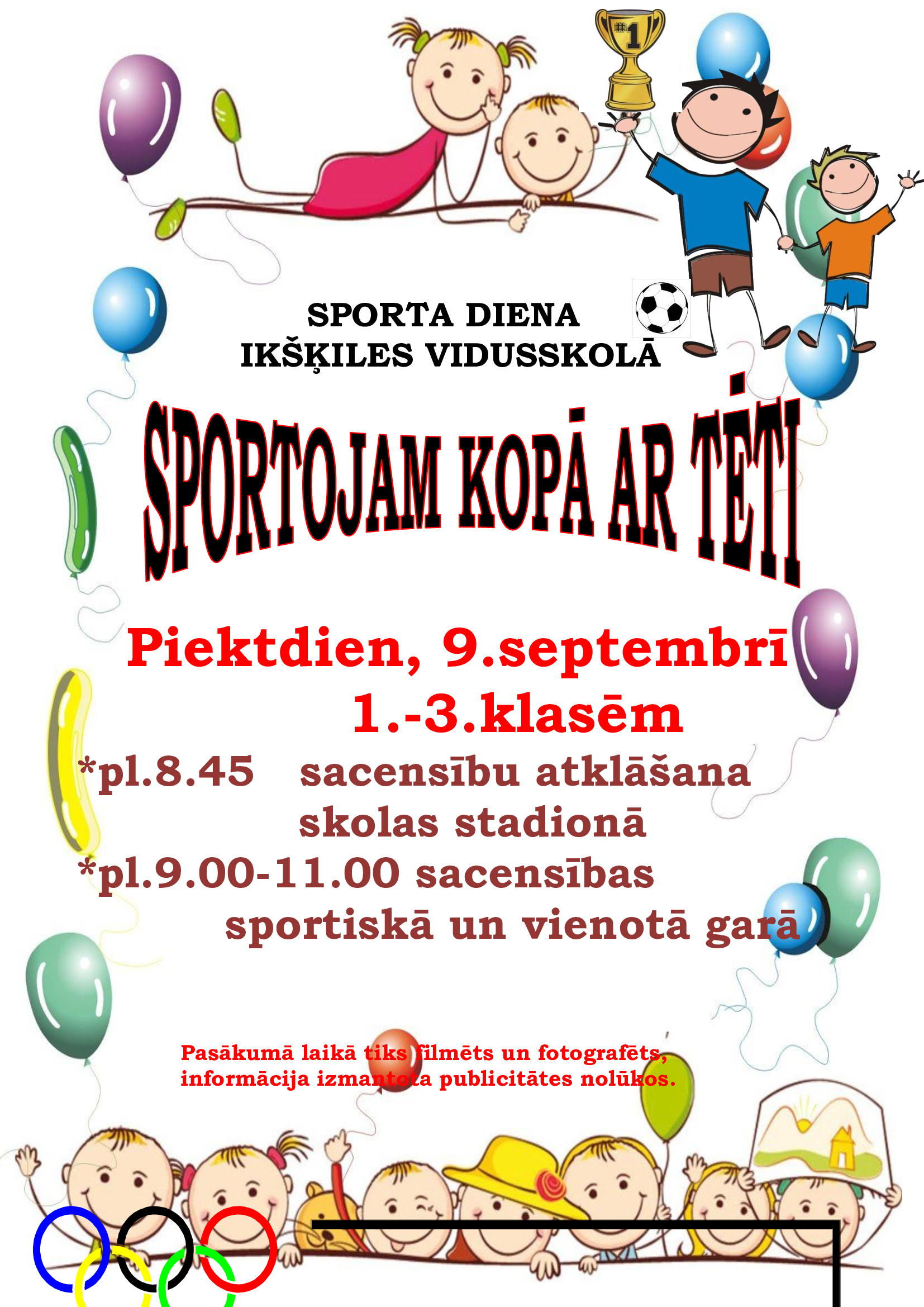 Sporta diena ar tētiem
