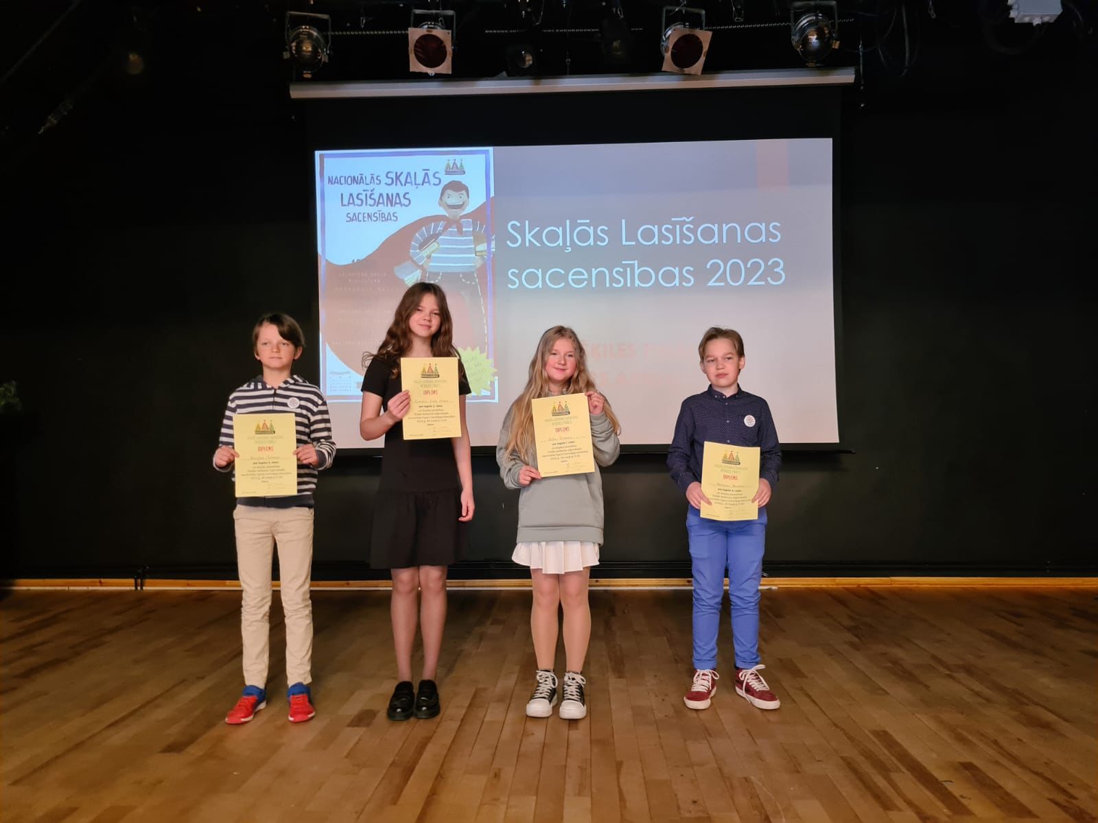 Skaļā lasīšana Tautas namā
