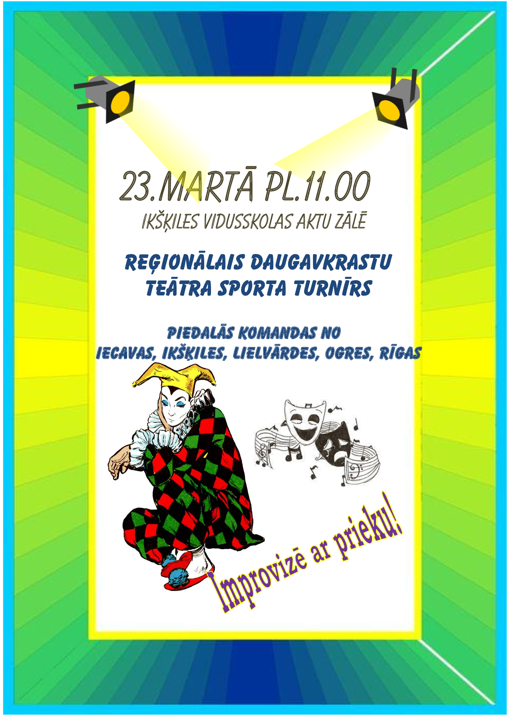 Daugavkrastu turnīra afiša