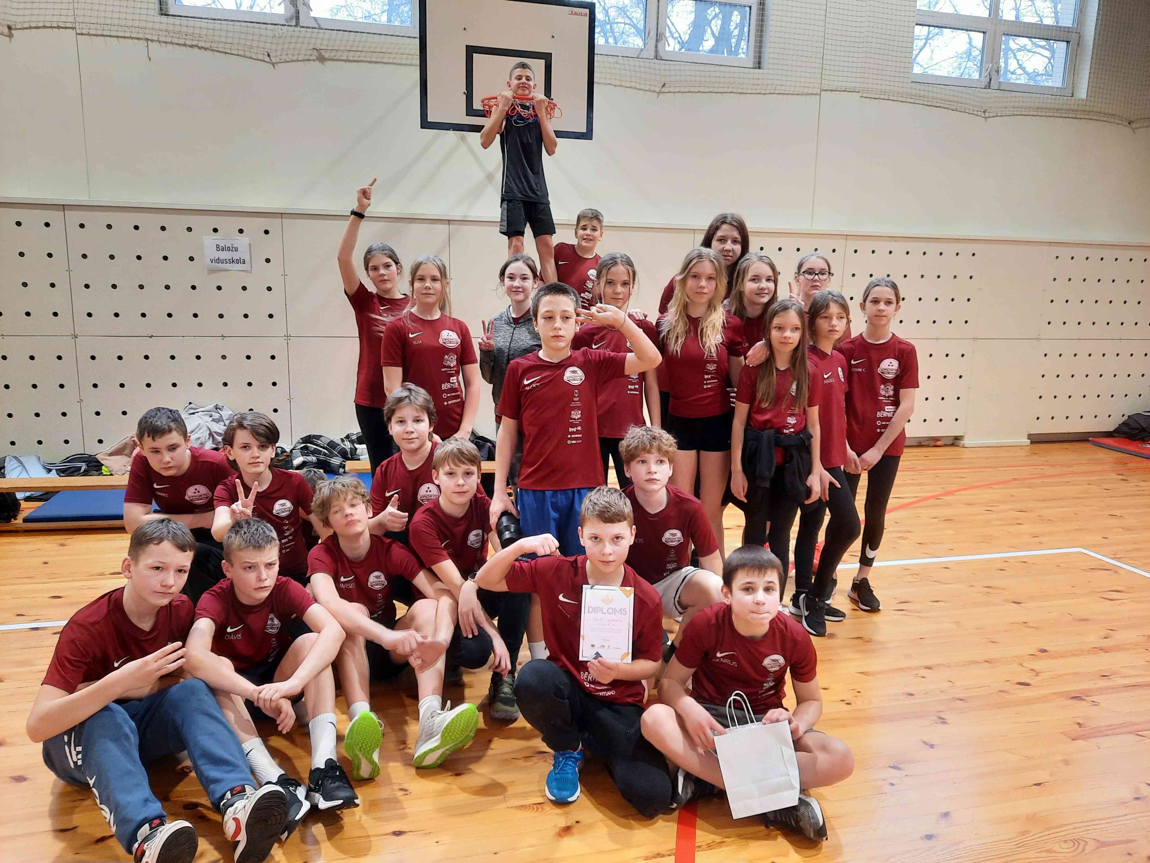 Sporto visa klase Āgenskalnā