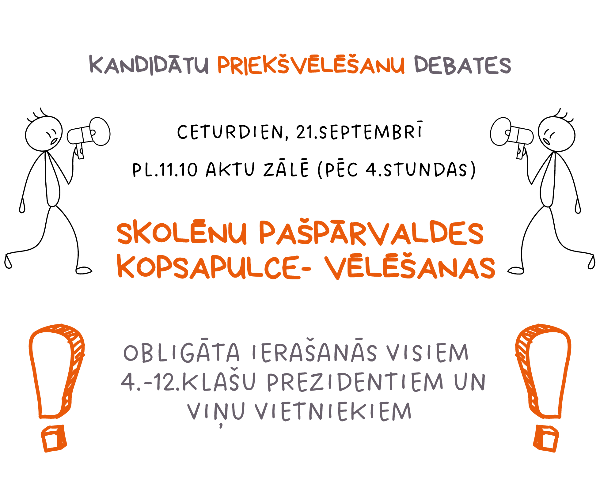 Uzsaukums skolēniem
