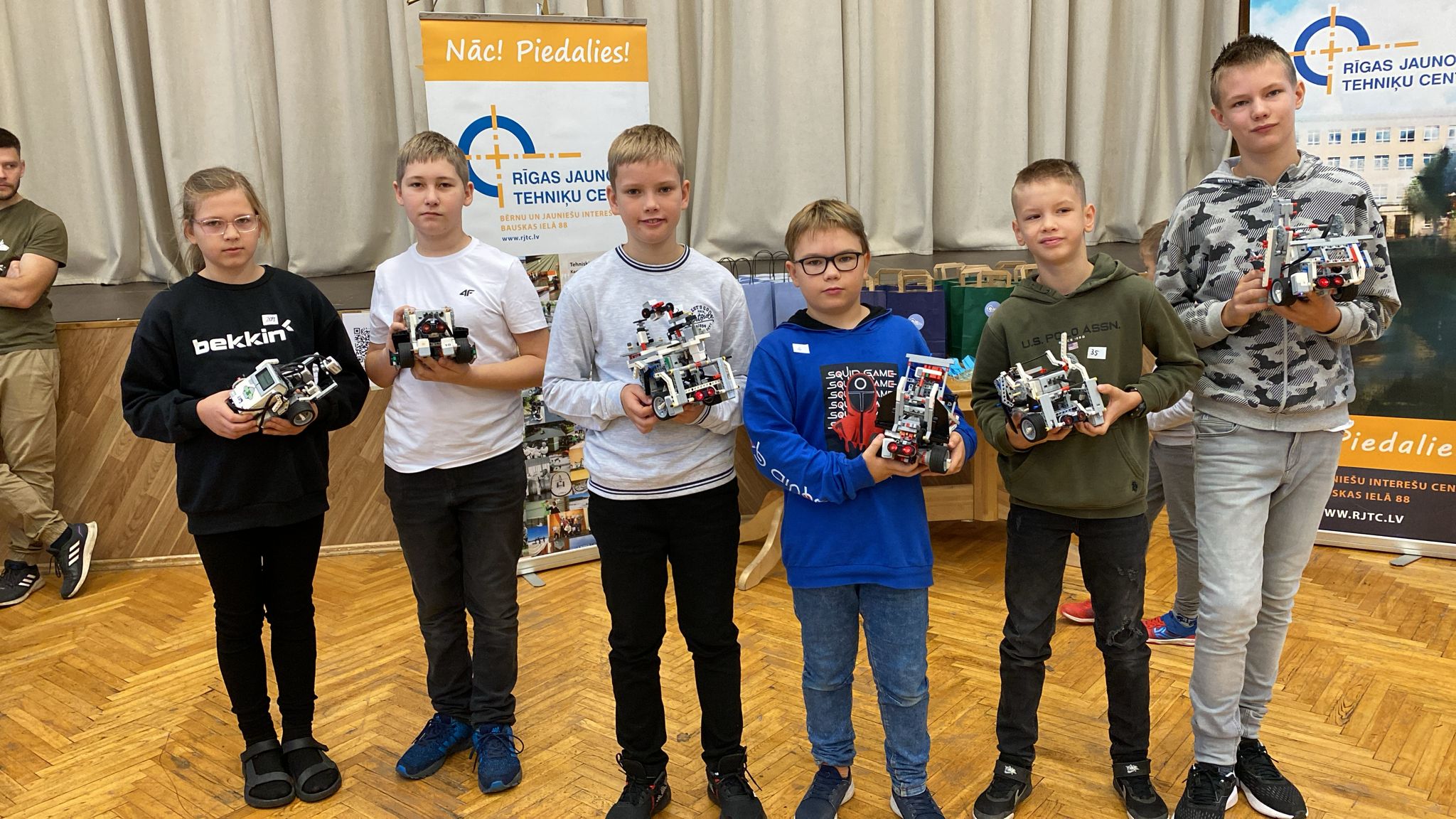 Robotikas sacensības Rīgā