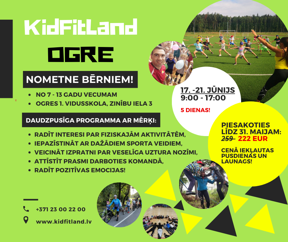 KidFitLand nometne