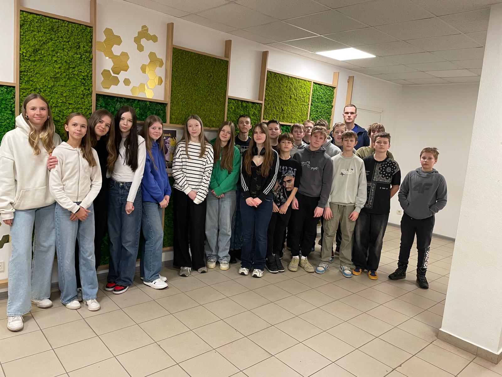 7.b klase ekskursijā