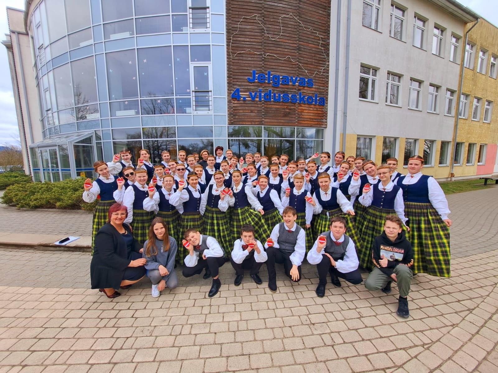 Koris pēc skates Jelgavā